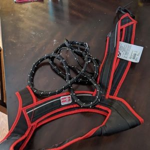 Nwt dog xl skijor harness and leash